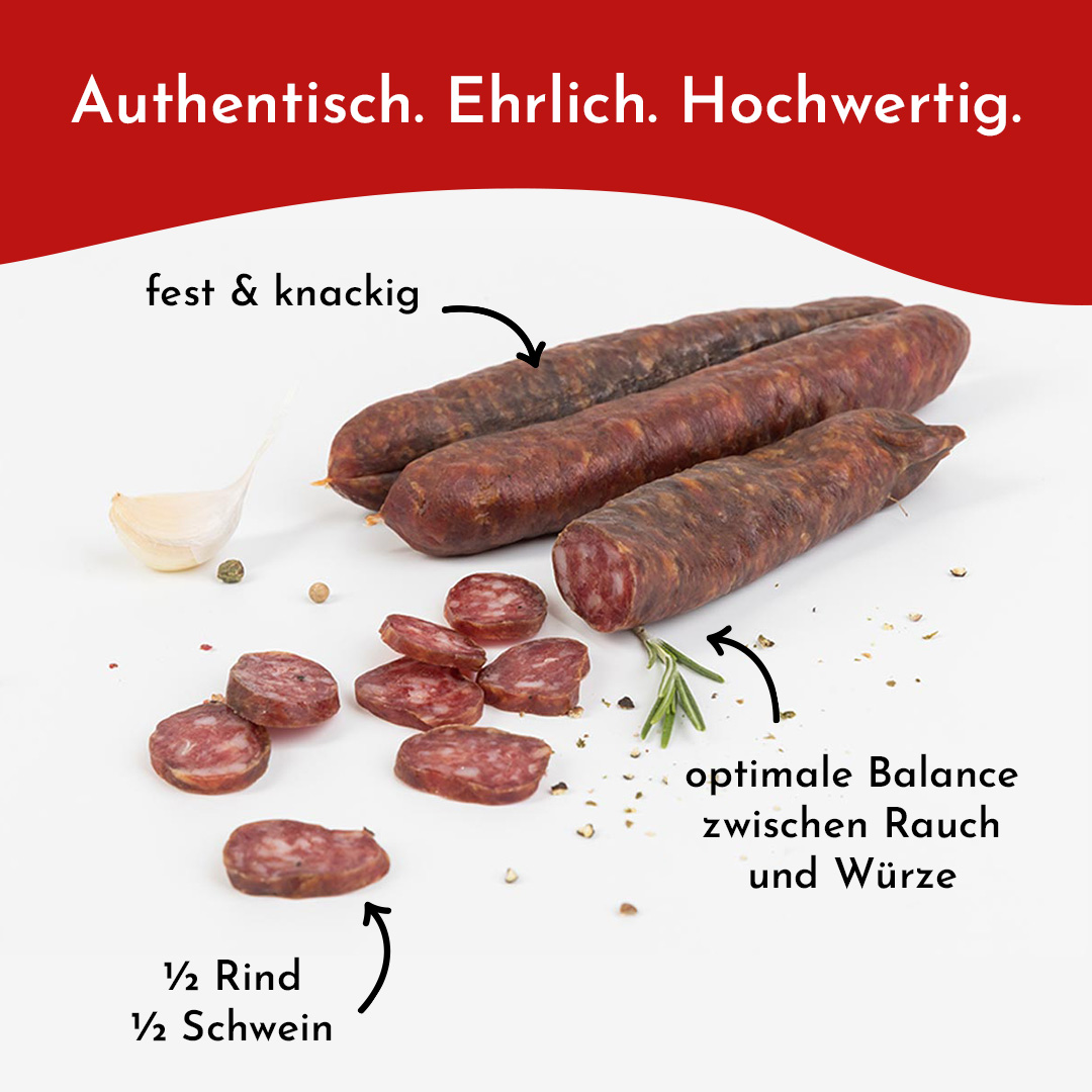 Kaminwurzen - 5 Stück