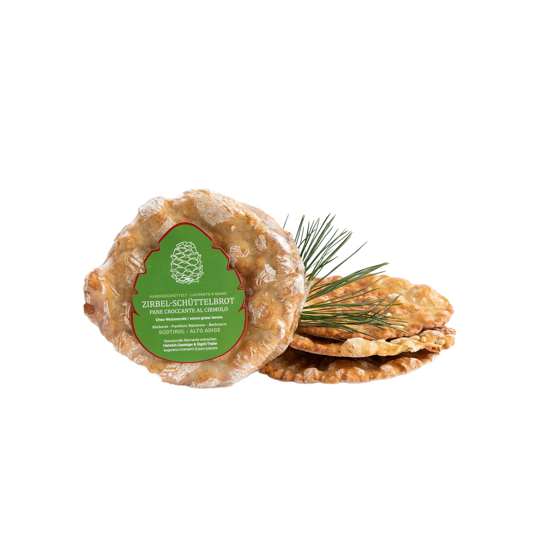 Schüttelbrot mit Zirbel