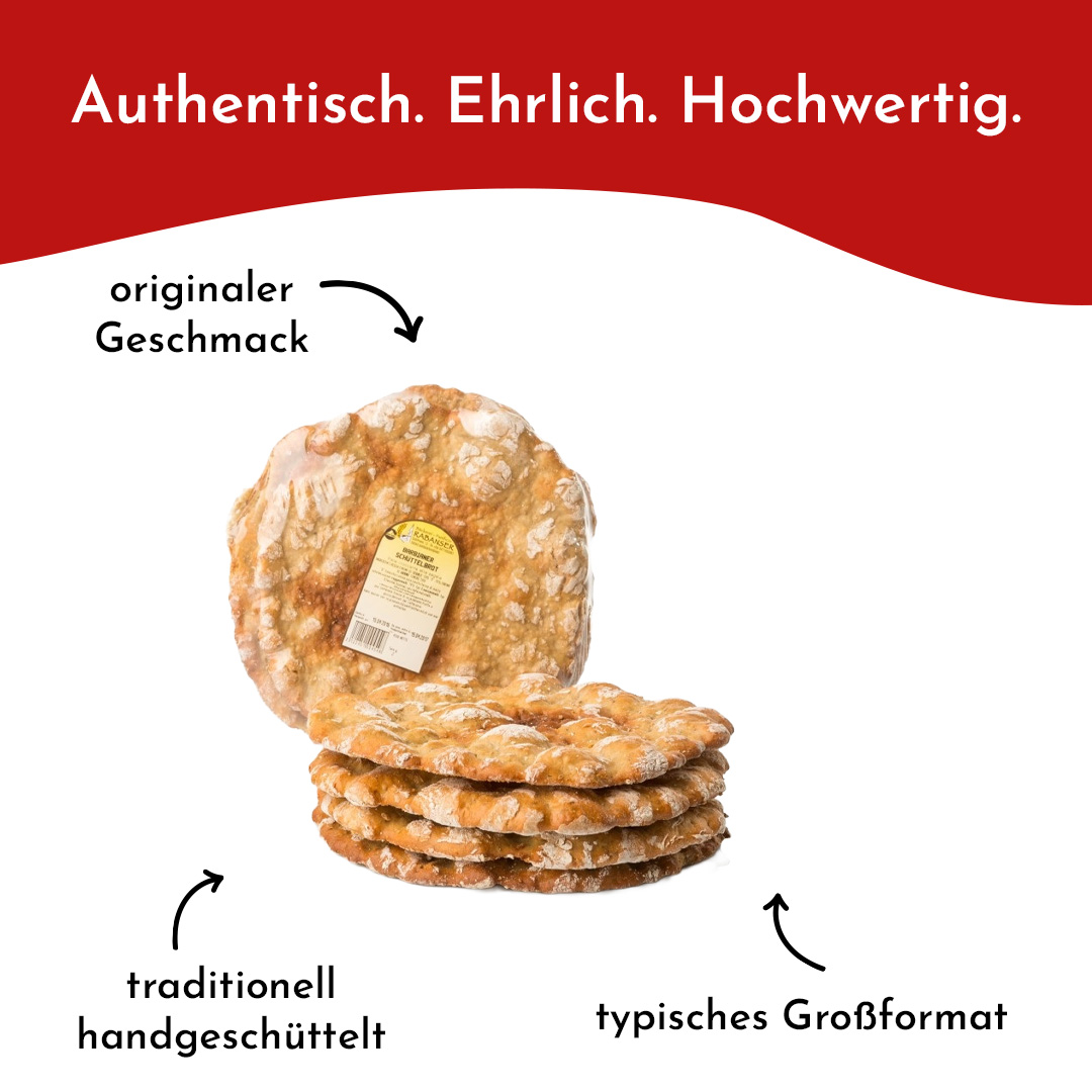 Schüttelbrot g.g.A. Klassisch groß