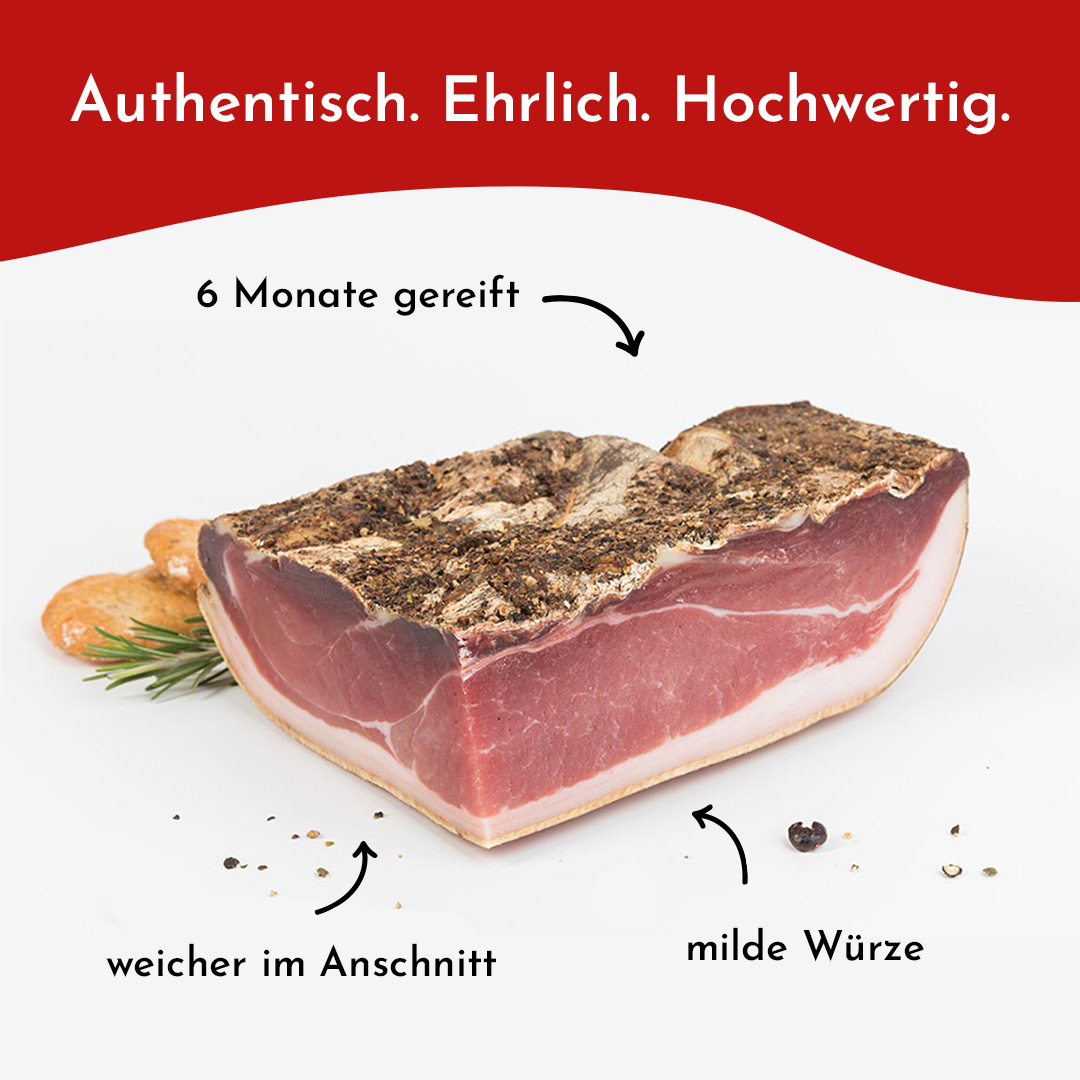 Speck Alto Adige IGP 1/4