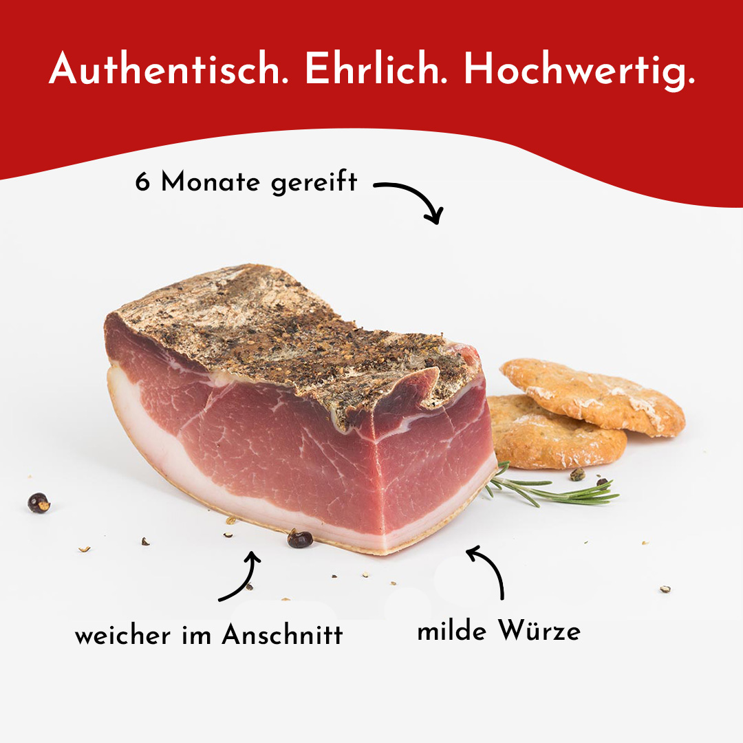 Südtiroler Speck g.g.A. Herzstück