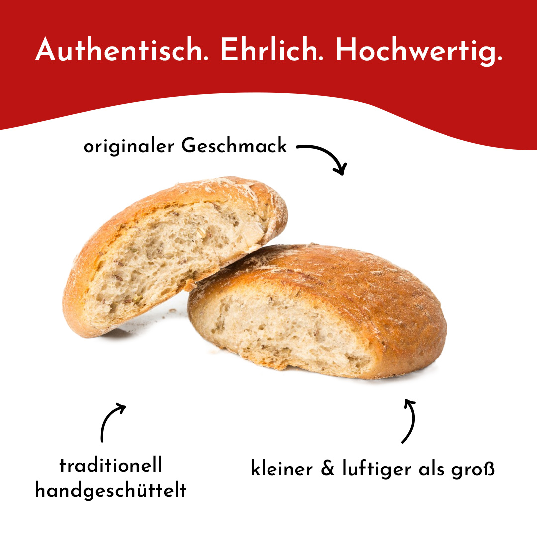 Vinschgerl, Vinschger-Paarl oder Paarlbrot. Viele verschiedene Namen hat diese Delikatesse. Das Brot besticht durch seine einzigartige Würzung.