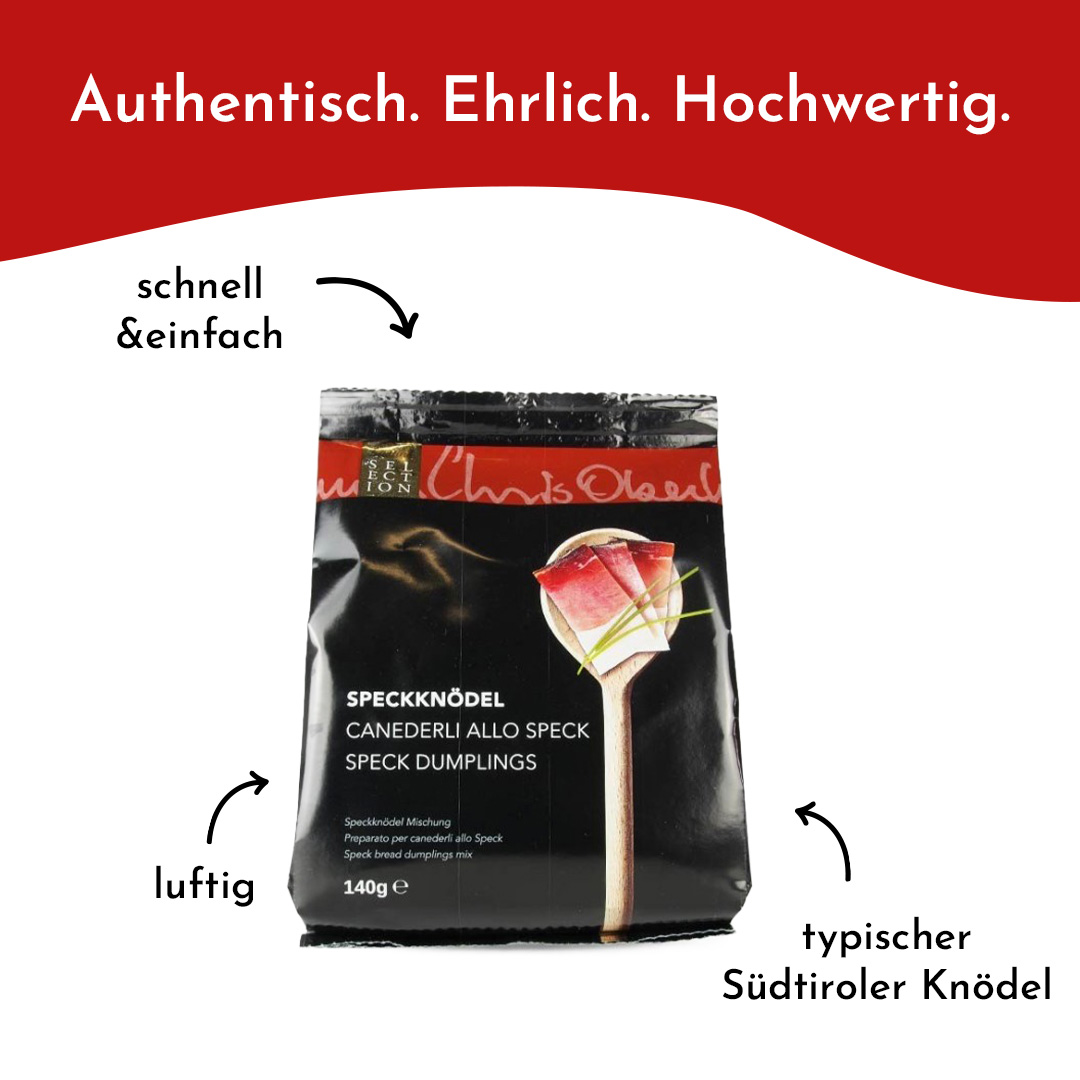 Miscela per canederli allo speck