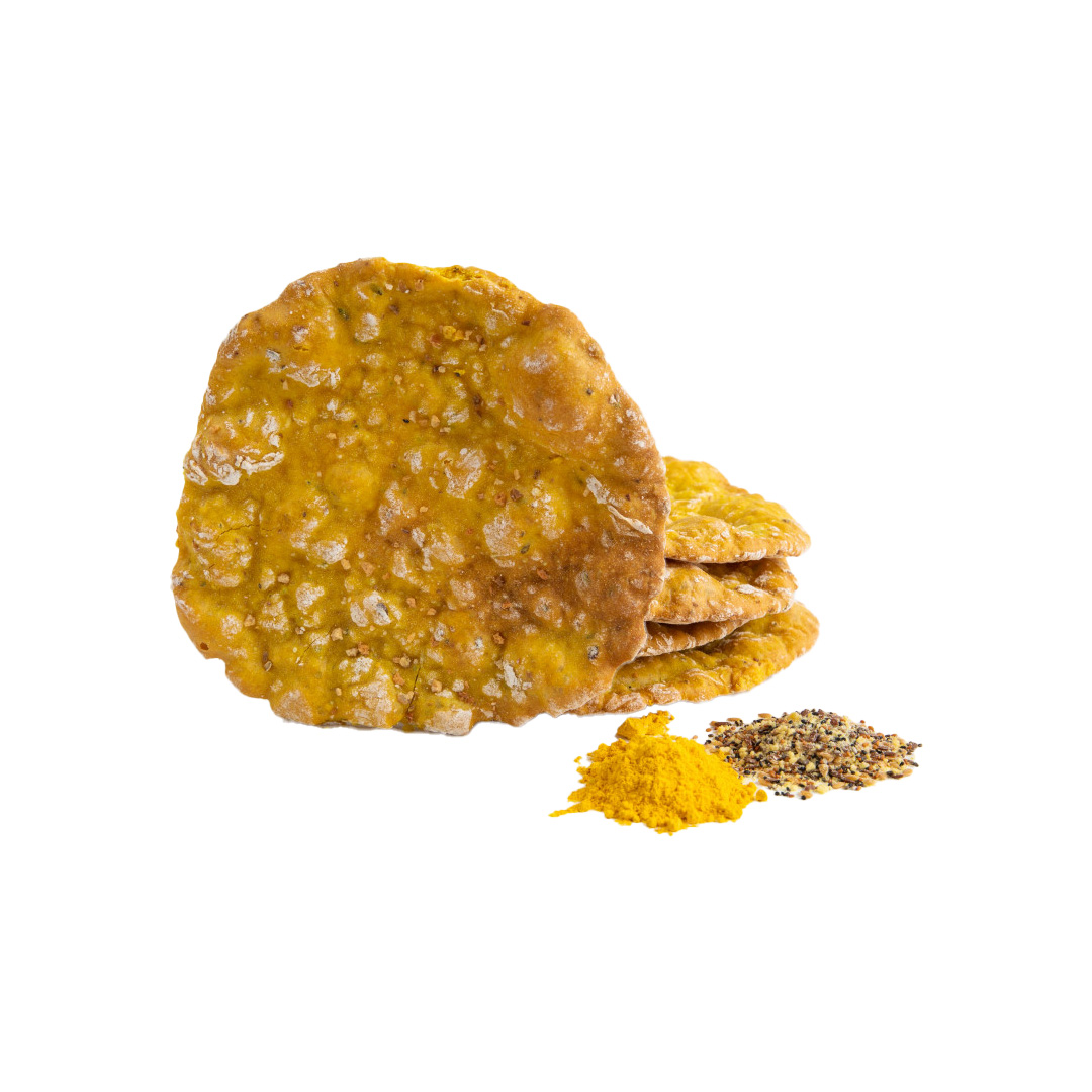 Schüttelbrot alla curcuma