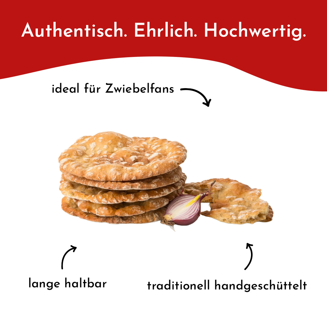 Schüttelbrot alle cipolle