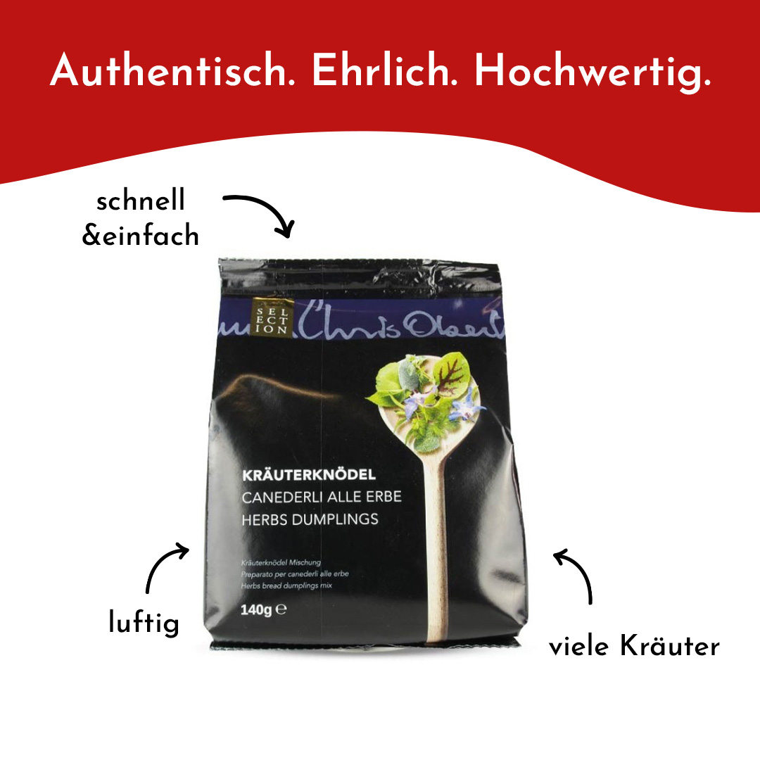 Knödelmischung - Kräuterknödel